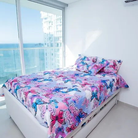 Apartamento 12 Vista Al Mar, Playa Rodadero, Santa Marta Exterior photo